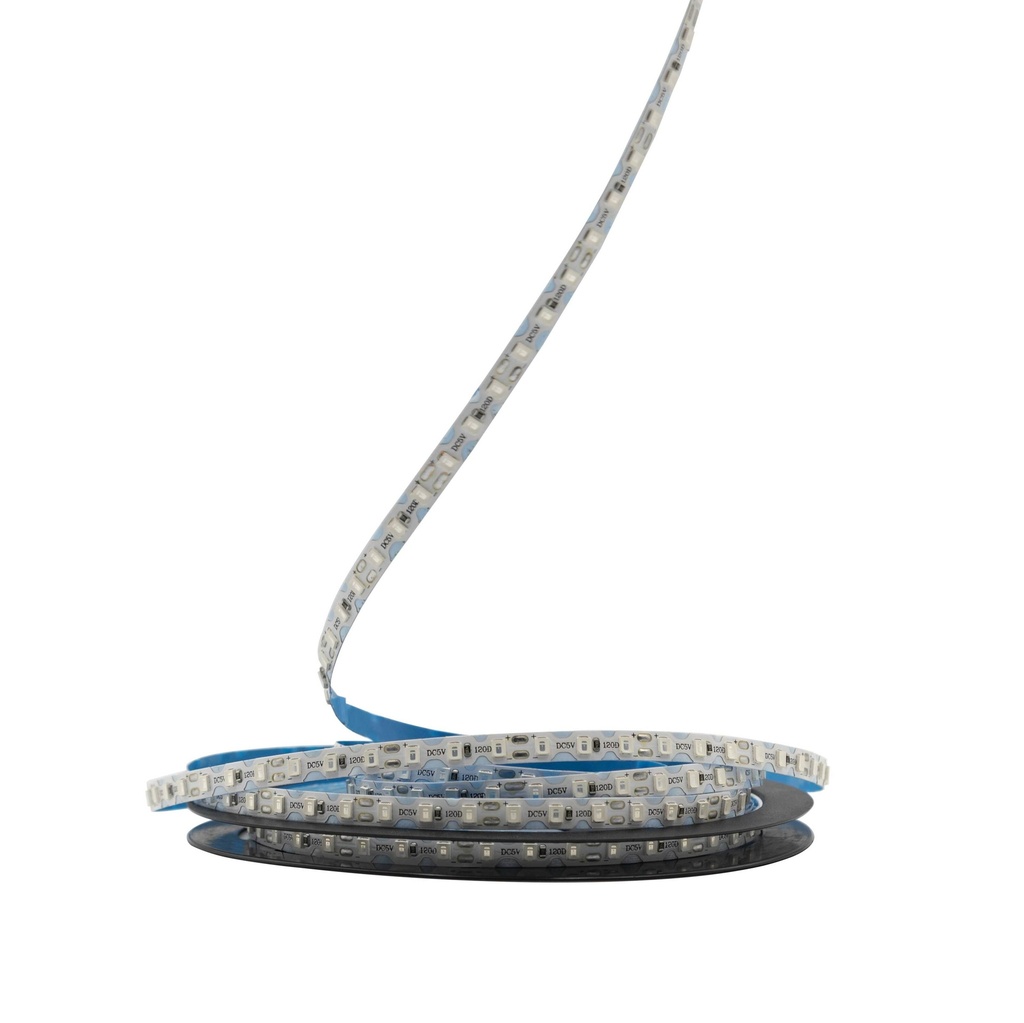[8_5254] Світлодіодна LED стрічка PROLUM™ 5V; IP20; 2835\120; 6ММ; S-TYPE; Series "S", Зелений