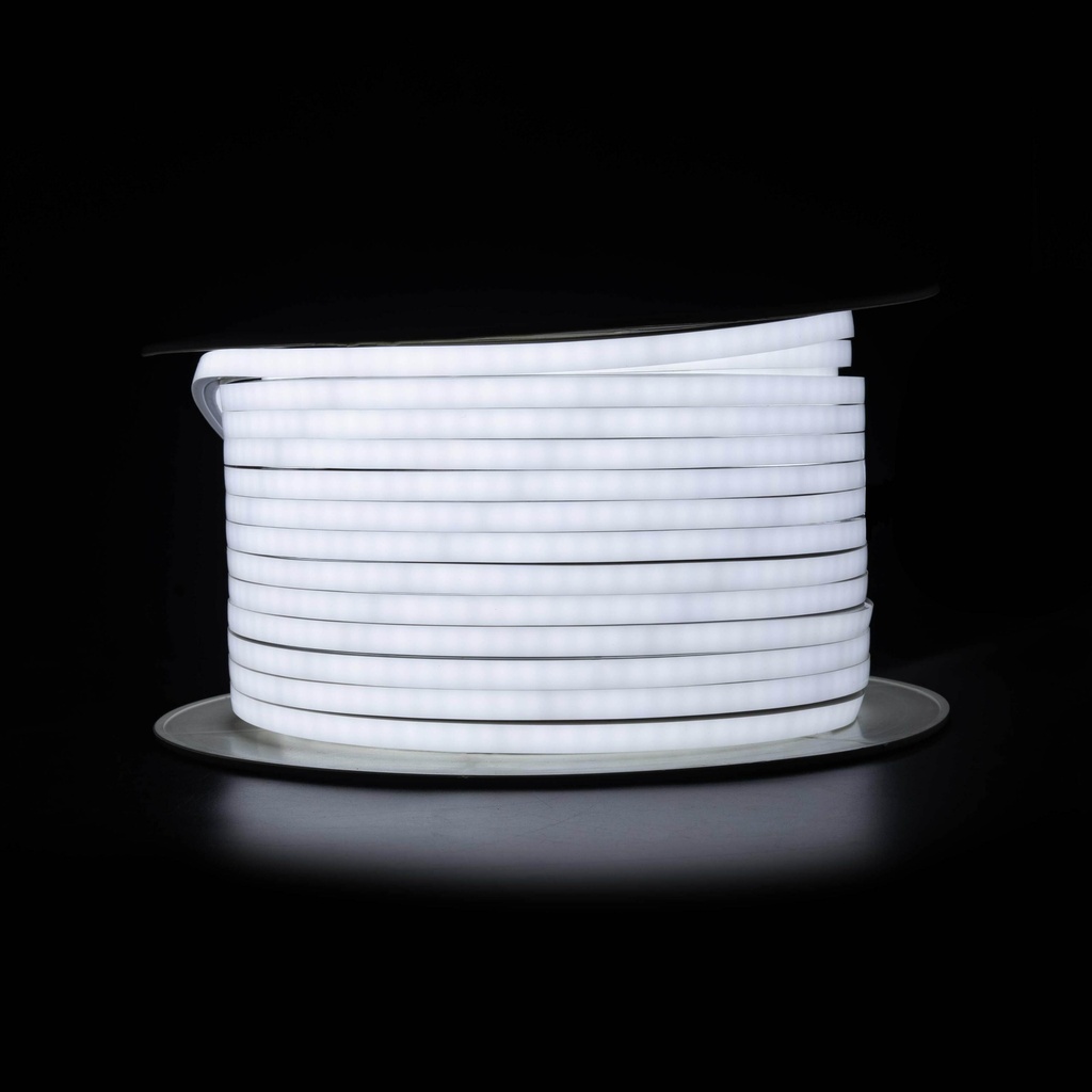 [8_5306] Світлодіодний неон PROLUM™ 10x10 , IP68, 220V, Series "TL", PRO, Білий