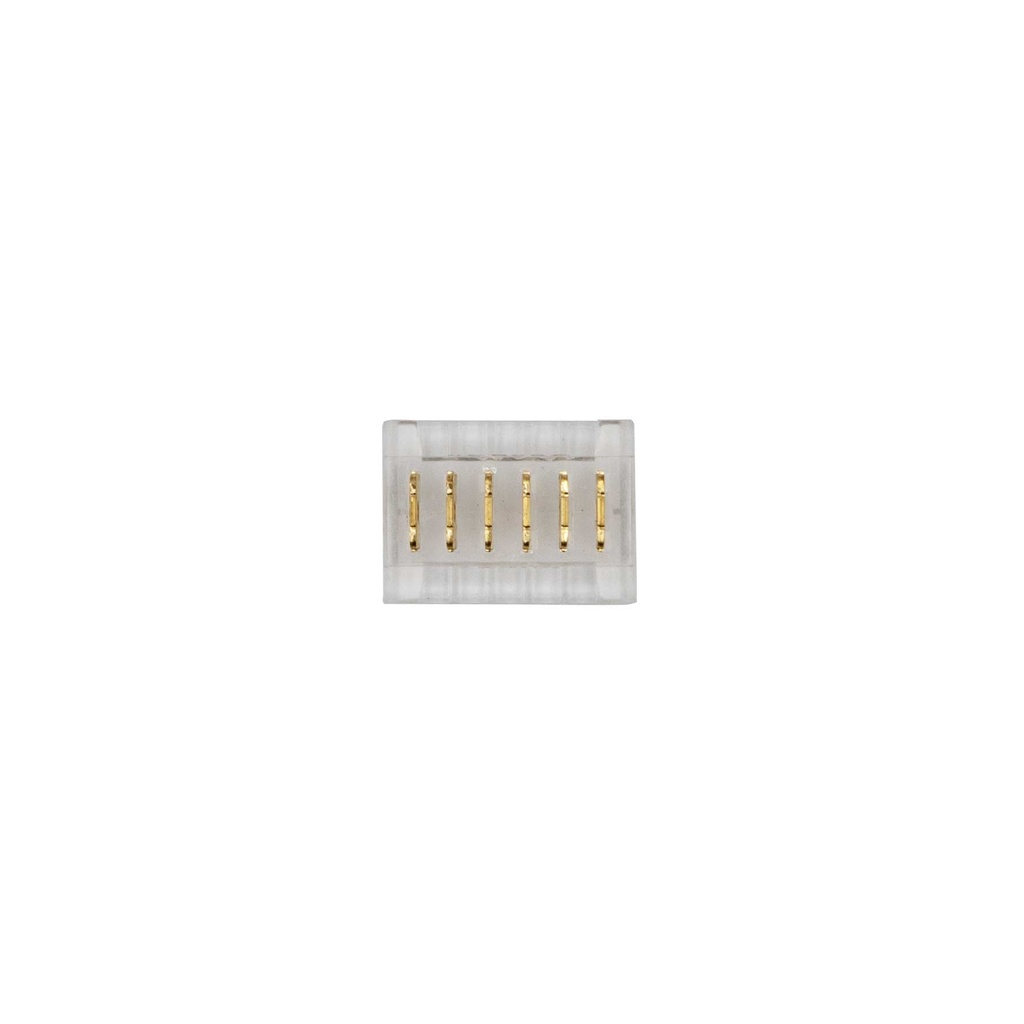 [8_5340] Конектор PROLUM™ для стрічки SMD SLIM, 12ММ, 6PIN, RGB+CCT