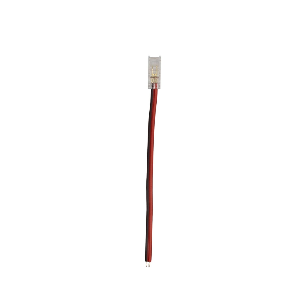 [8_5346] Конектор PROLUM™ для стрічки SMD&COB SLIM, 5ММ, 2PIN, 1jack