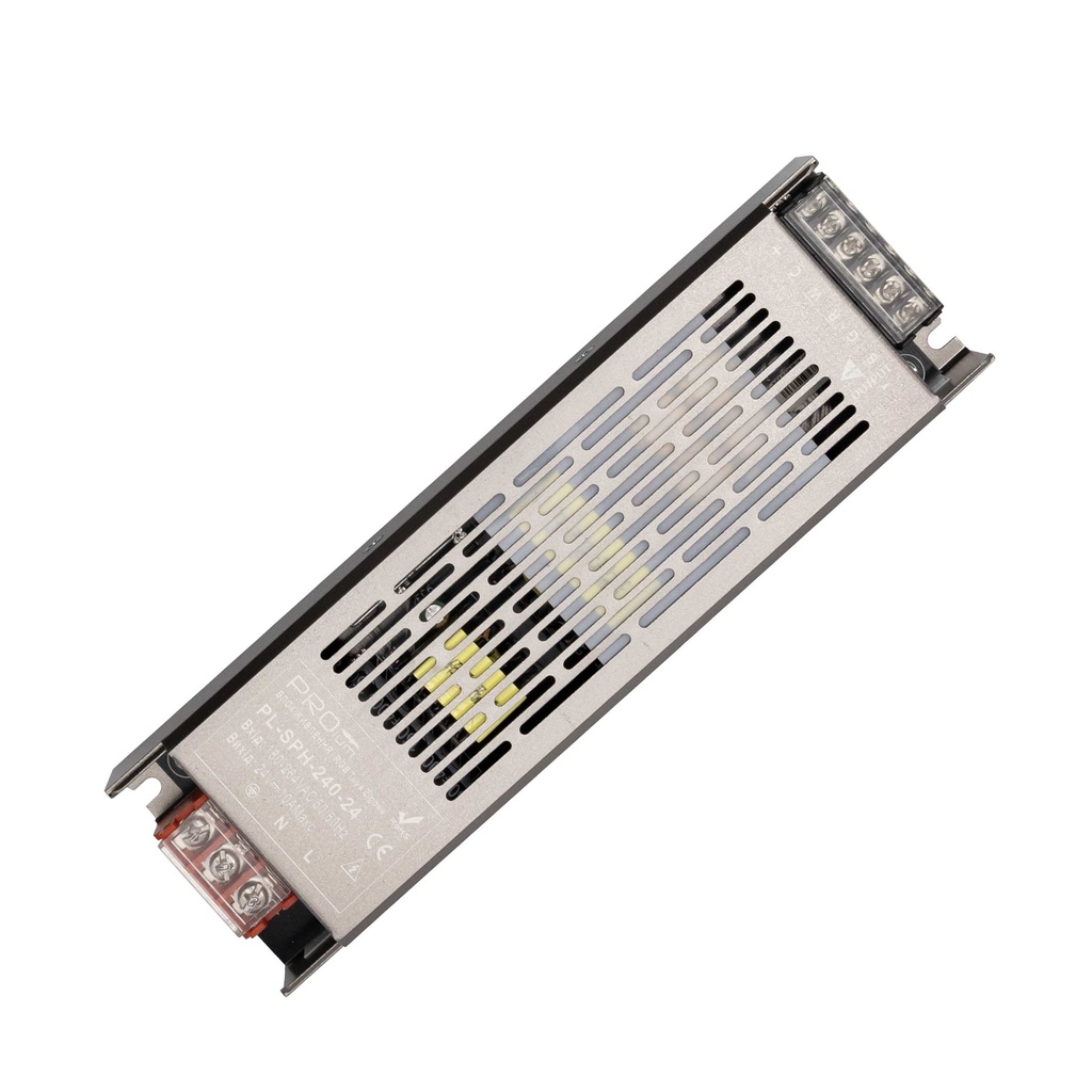 [8_5351] Блок живлення PROLUM™ SLIM RGB\RGB+W\RGB+CCT Tuya Zigbee; 240W (DC24V; IP20; 10А) SERIES "SPH" PRO