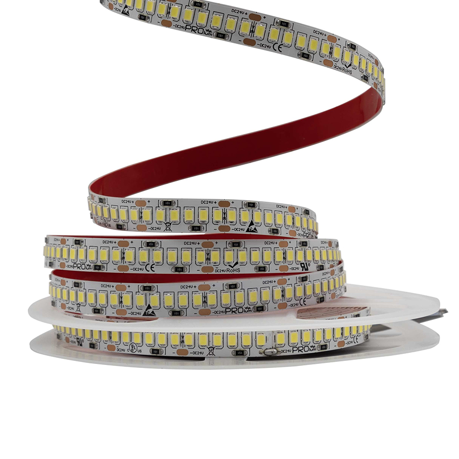[8_5403] Світлодіодна LED стрічка PROLUM™ 24V; 2835\240; IP20; Series "SG", Білий (5500-6000К)