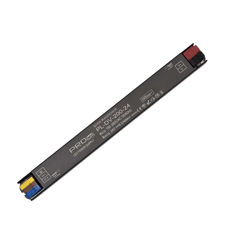 [8_5417] Блок живлення PROLUM™ 24V, 200W, 8.33А, Series "DV"