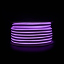 Світлодіодний неон PROLUM™ 8x16, IP68, 220V, Series "GL", Фіолетовий, PRO