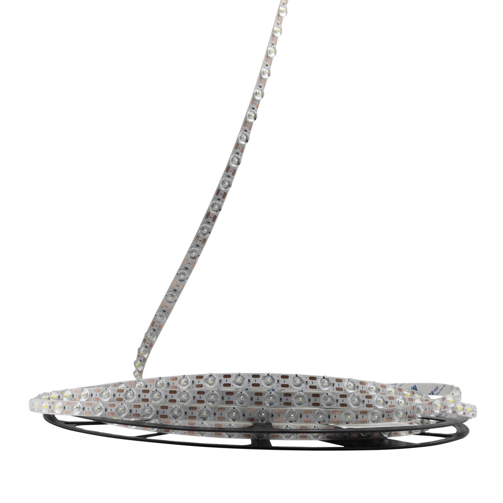 [8_5545] Світлодіодна LED стрічка з лінзою  PROLUM 24V; 2835\48; IP20; Series "S", Білий