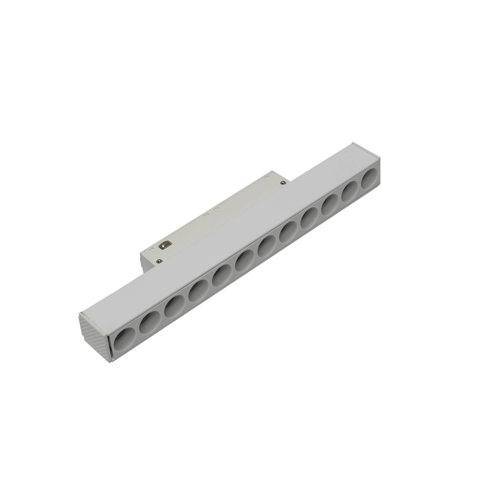 [8_5573] Магнітний трековий світильник PROLUM™ M20; 12W; 48V; Білий SERIES "GR"; CCT TuyaSmart