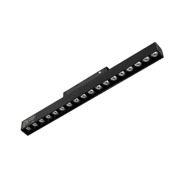[8_5574] Магнітний трековий світильник PROLUM™ M20; 18W; 48V; Чорний SERIES "GR"; CCT TuyaSmart