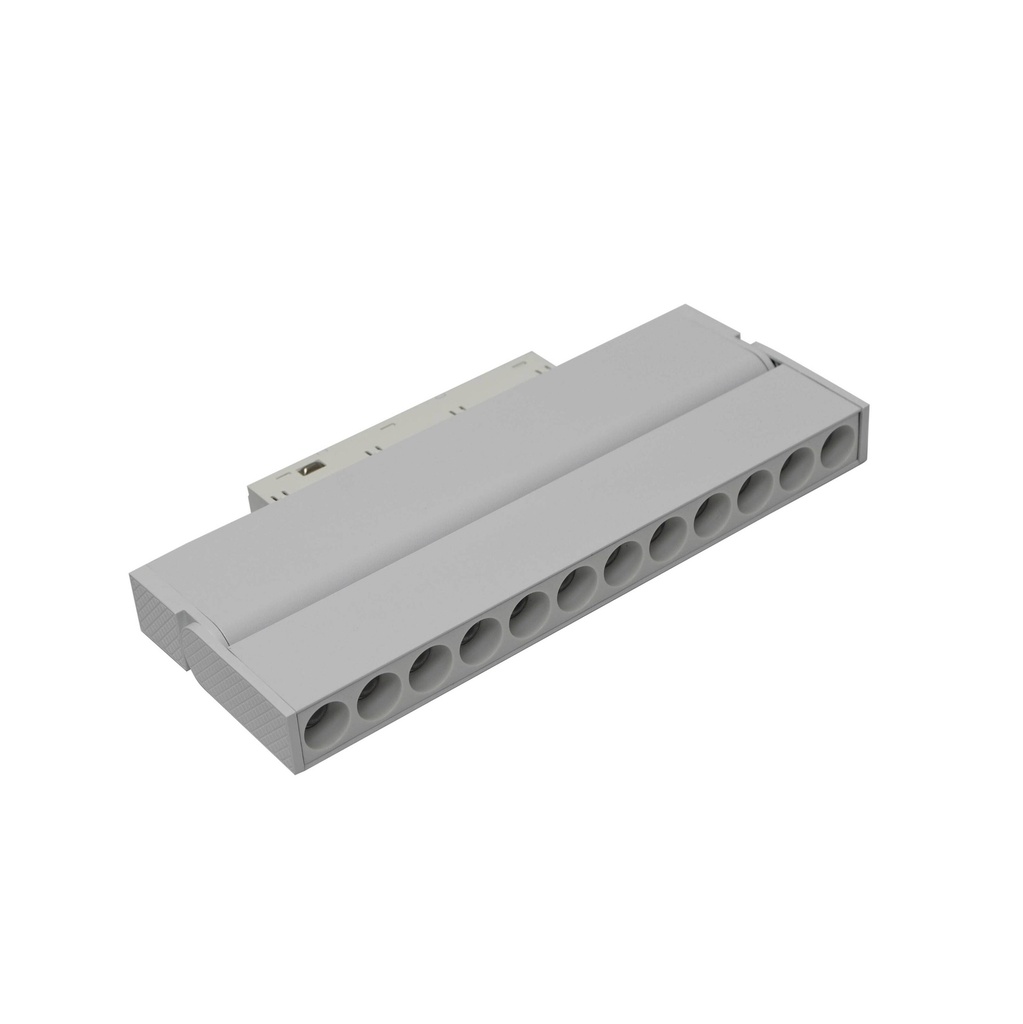 [8_5602] Магнітний трековий світильник PROLUM™ M20; 12W; 48V; Білий SERIES "MG"; Білий 4000K