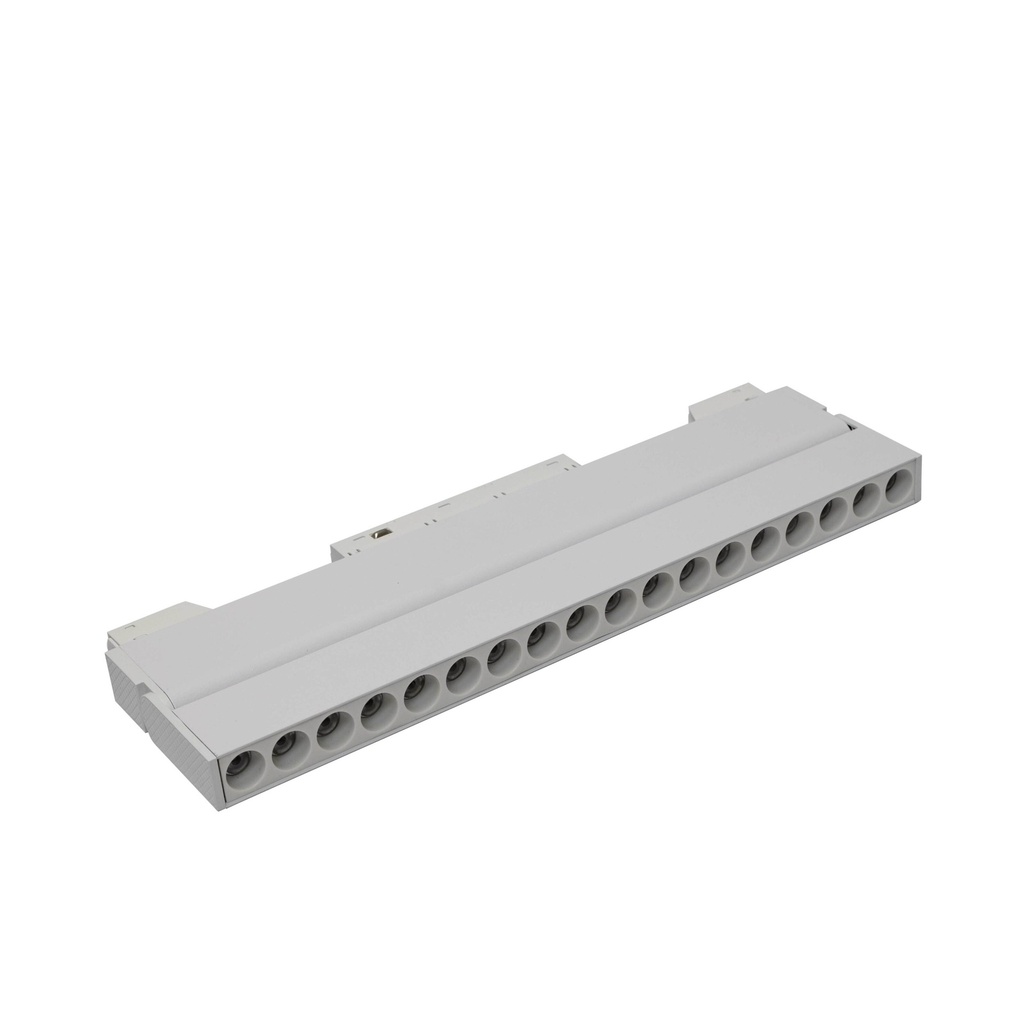 [8_5605] Магнітний трековий світильник PROLUM™ M20; 18W; 48V; Білий SERIES "MG"; Білий 4000K