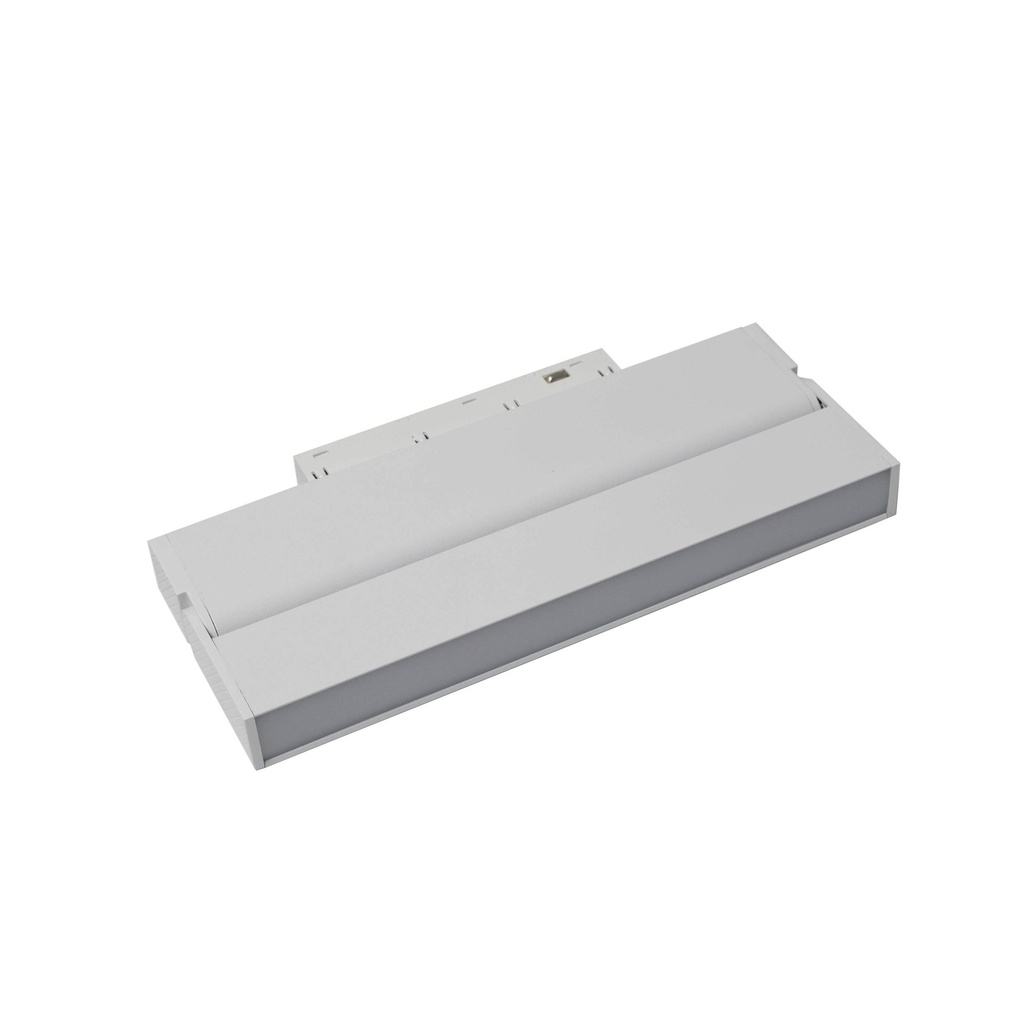 [8_5607] Магнітний трековий світильник PROLUM™ M20; 12W; 48V; Білий SERIES "MF"; Білий 4000K
