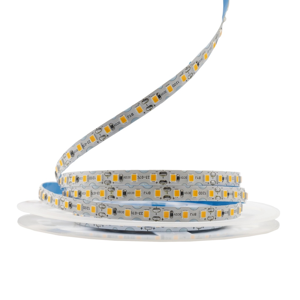 [8_5715] Світлодіодна LED стрічка PROLUM™ 12V; IP20; 2835\120; S-TYPE; Series "S", Червоний