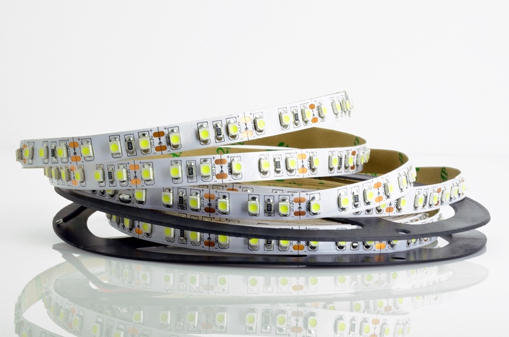 [8_335] Світлодіодна LED стрічка гнучка 12V PROLUM IP20 2835\120 Series "L", Білий (5500-6000К)