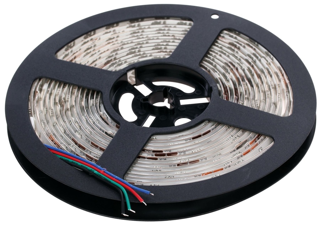 [8_3573] Світлодіодна LED стрічка гнучка 12V PROLUM IP65 5050\60 Series "S", RGB