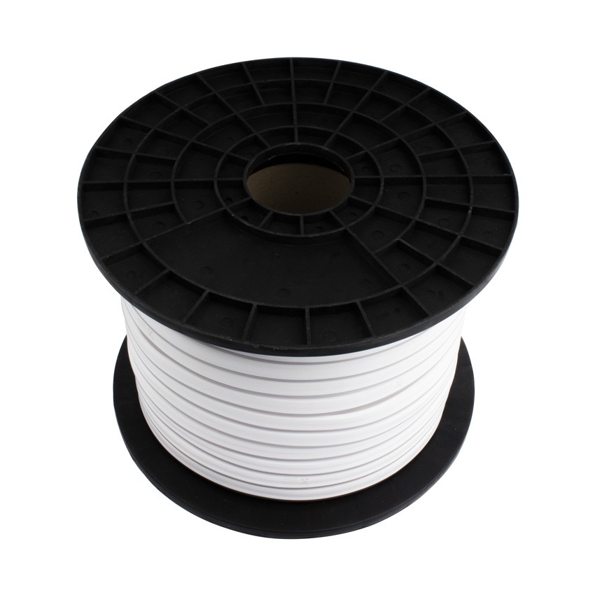 [8_3602] Світлодіодний LED гнучкий неон PROLUM 2835\120 IP68 12V, Білий